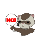 Ferret cu-chan（個別スタンプ：29）