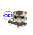 Ferret cu-chan（個別スタンプ：30）