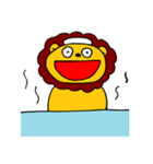 のんびりライオンくん（個別スタンプ：14）