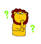 のんびりライオンくん（個別スタンプ：26）