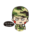 Black soldiers（個別スタンプ：5）