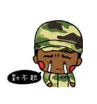 Black soldiers（個別スタンプ：37）