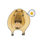 Sweet Capybara（個別スタンプ：4）