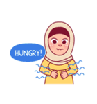 Jihab - Muslim - Girl Sticker Set（個別スタンプ：2）