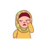 Jihab - Muslim - Girl Sticker Set（個別スタンプ：7）