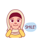 Jihab - Muslim - Girl Sticker Set（個別スタンプ：11）