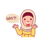 Jihab - Muslim - Girl Sticker Set（個別スタンプ：26）