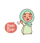 Jihab Muslim Stickers for daily use（個別スタンプ：11）