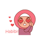 Jihab Muslim Stickers for daily use（個別スタンプ：15）