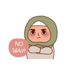 Jihab Muslim Stickers for daily use（個別スタンプ：24）