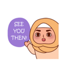 Jihab Muslim Stickers for daily use（個別スタンプ：39）