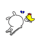 うしろうさぎとこいつ（個別スタンプ：30）