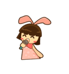 Yuri Chan Rabbit Gal（個別スタンプ：11）