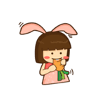Yuri Chan Rabbit Gal（個別スタンプ：14）