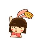 Yuri Chan Rabbit Gal（個別スタンプ：16）