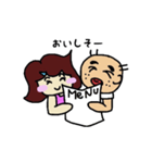 とっしー＆えみりー（個別スタンプ：38）