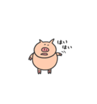 一匹の豚 2（個別スタンプ：33）