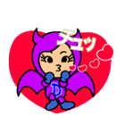 いたずら好きな かわいい小悪魔（個別スタンプ：6）