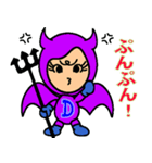 いたずら好きな かわいい小悪魔（個別スタンプ：7）