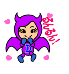 いたずら好きな かわいい小悪魔（個別スタンプ：10）