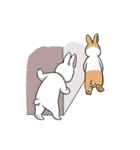 Rabbit with Mask2（個別スタンプ：1）