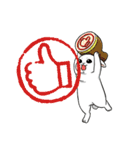 Rabbit with Mask2（個別スタンプ：4）