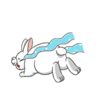 Rabbit with Mask2（個別スタンプ：19）