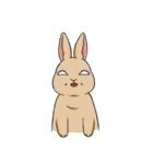Rabbit with Mask2（個別スタンプ：24）