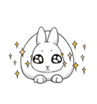 Rabbit with Mask2（個別スタンプ：26）