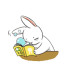 Rabbit with Mask2（個別スタンプ：38）
