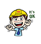 K-engineer (English)（個別スタンプ：35）