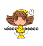 YELLOW SUN:IN THAI JA（個別スタンプ：21）