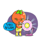 Crazy Persimmon x 2: Thai version（個別スタンプ：24）