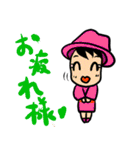 We like kaki！（個別スタンプ：40）