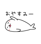毎日使えるアクティブあざらしのあいさつ♪（個別スタンプ：13）