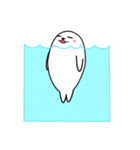 毎日使えるアクティブあざらしのあいさつ♪（個別スタンプ：19）