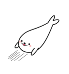 毎日使えるアクティブあざらしのあいさつ♪（個別スタンプ：33）