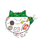 3 soldiers cats（個別スタンプ：19）