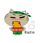 3 soldiers cats（個別スタンプ：35）
