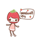 Absolutely Strawberry（個別スタンプ：1）