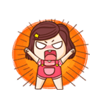 TuaGom : Choompoo pink [Eng]（個別スタンプ：15）
