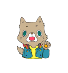 めがねこふぁみりぃ（個別スタンプ：6）