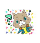 めがねこふぁみりぃ（個別スタンプ：14）