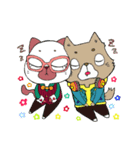 めがねこふぁみりぃ（個別スタンプ：33）