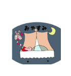 バレリーナ うさぎ（個別スタンプ：40）