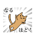 いきおいのあるねこ（個別スタンプ：10）