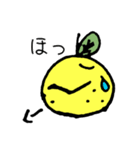 (手描き)柚子ちゃんスタンプ（個別スタンプ：28）