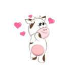 Miley the cow（個別スタンプ：6）