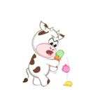 Miley the cow（個別スタンプ：28）