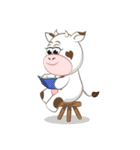 Miley the cow（個別スタンプ：30）